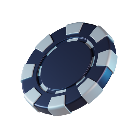 Fichas de pôquer  3D Icon