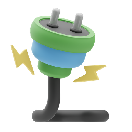 Fiche d'alimentation  3D Icon