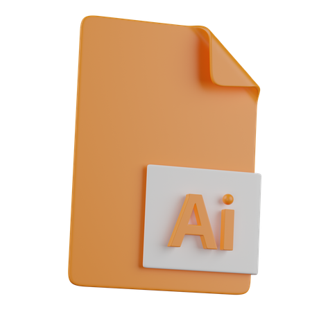 Fichier Adobe Illustrator  3D Icon