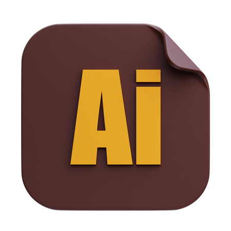 Fichier Adobe Illustrator  3D Icon