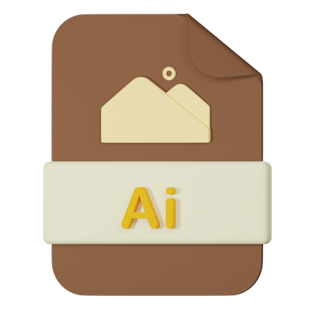 Fichier Adobe Illustrator  3D Icon