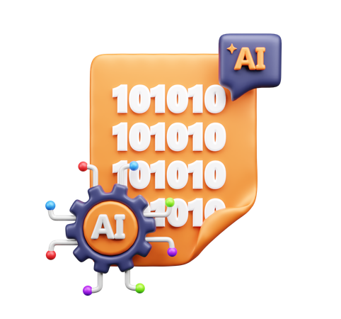 Fichier binaire  3D Icon