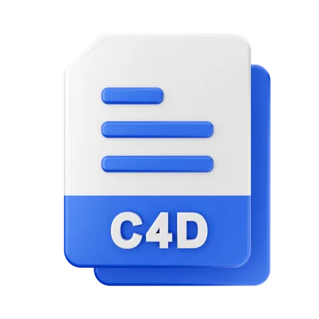 Fichier c4d  3D Icon