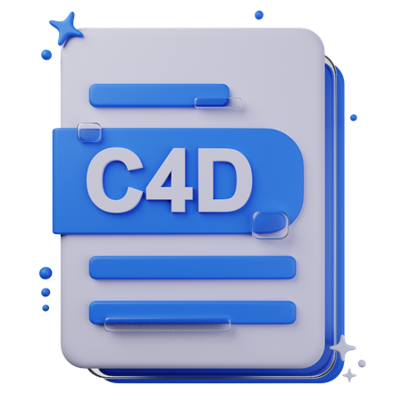 Fichier c4d  3D Icon