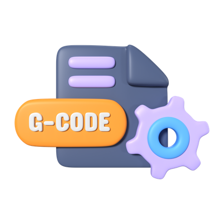 Fichier de code g  3D Icon