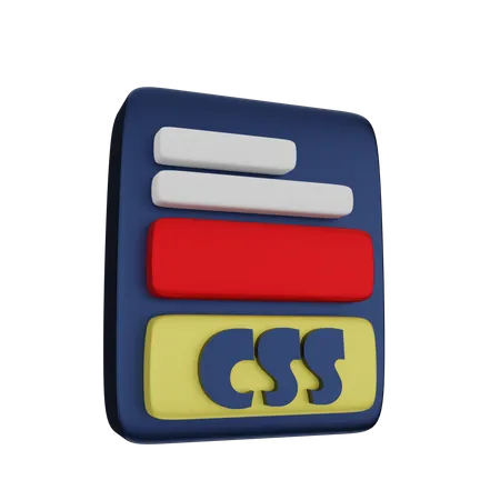 Fichier CSS  3D Icon