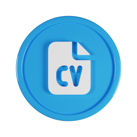 Fichier cv  3D Icon