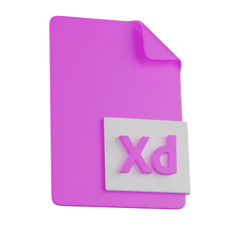 Fichier de conception d’expérience Adobe  3D Icon