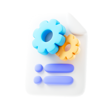 Fichier de configuration  3D Icon