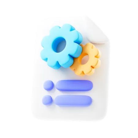 Fichier de configuration  3D Icon