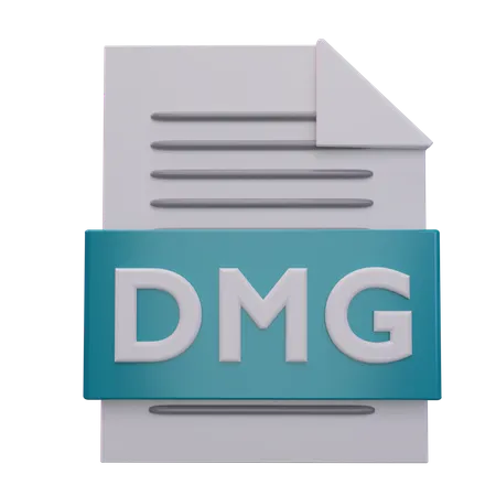 Fichier dmg  3D Icon