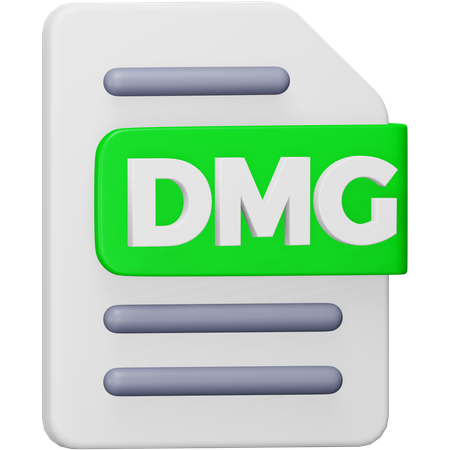 Fichier dmg  3D Icon