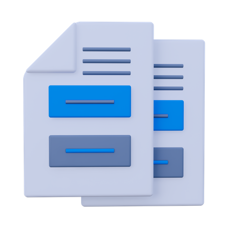 Classer un document  3D Icon