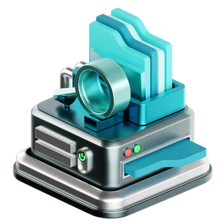 Dossier de fichiers  3D Icon