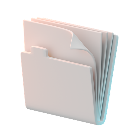 Dossier de fichiers  3D Icon