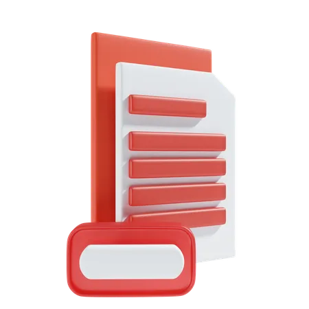 Fichier échoué  3D Icon