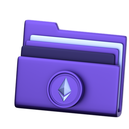 Fichier Ethereum  3D Icon