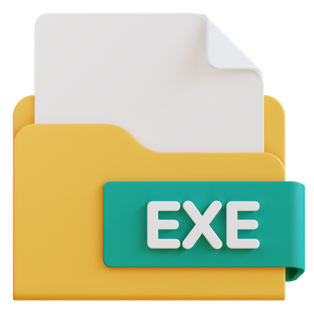 Fichier exe  3D Icon