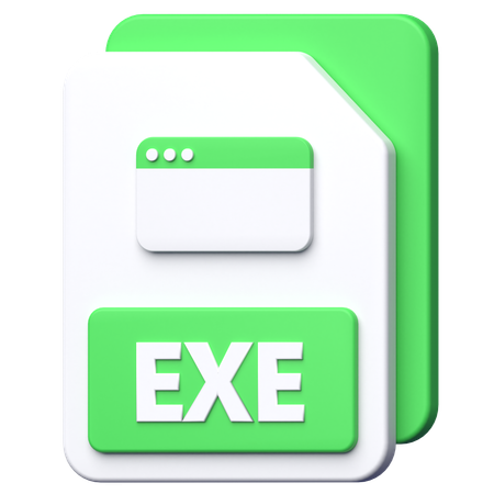 Fichier exe  3D Icon