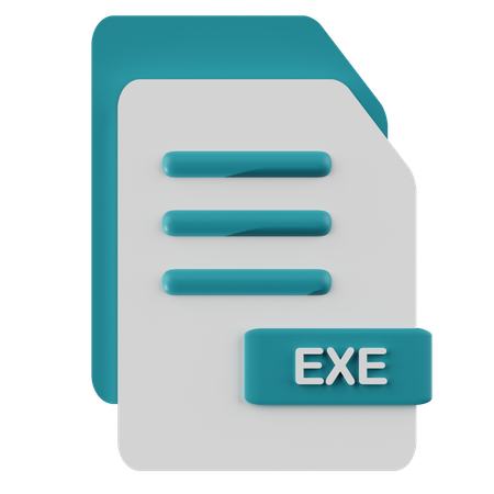 Fichier exe  3D Icon