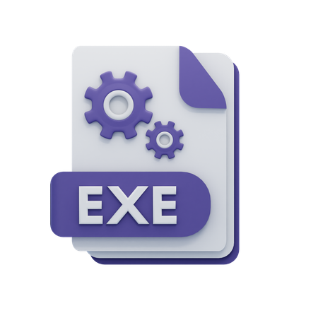 Fichier exe  3D Icon