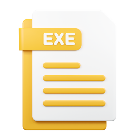 Fichier exe  3D Icon