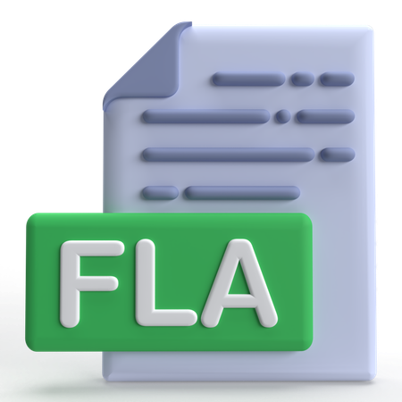 Fichier fla  3D Icon