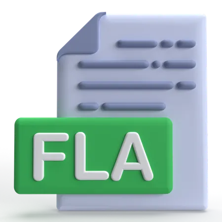 Fichier fla  3D Icon