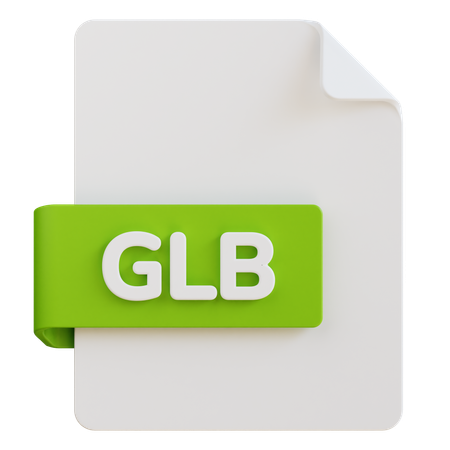 Fichier GLB  3D Icon