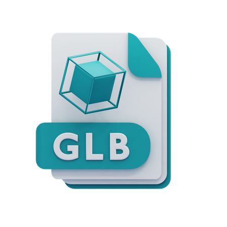 Fichier GLB  3D Icon