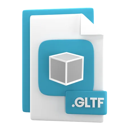 Fichier GLTF  3D Icon