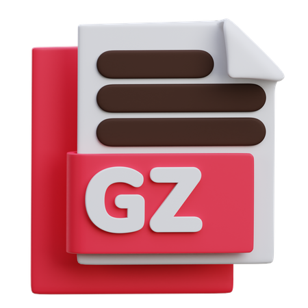 Fichier gz  3D Icon