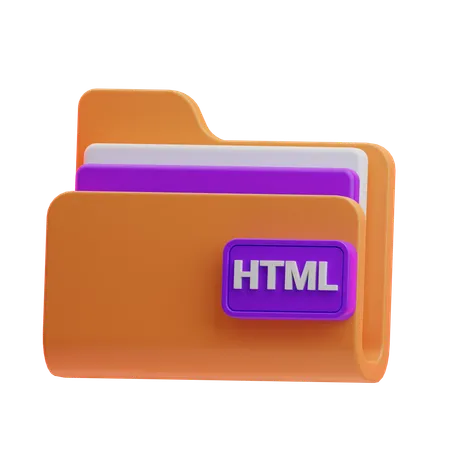 Fichier HTML  3D Icon