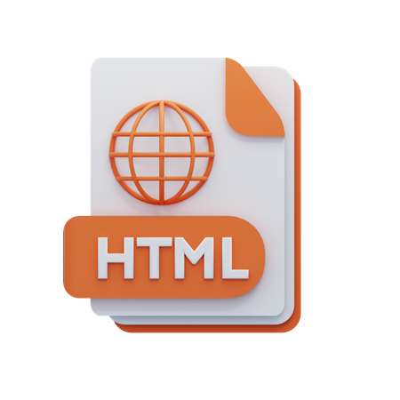 Fichier HTML  3D Icon