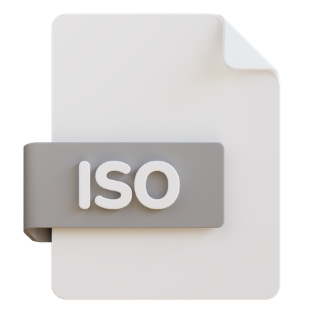 Fichier iso  3D Icon