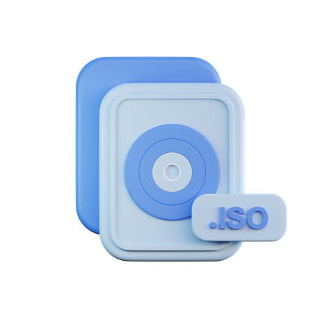 Fichier iso  3D Icon