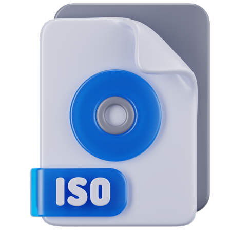 Fichier iso  3D Icon