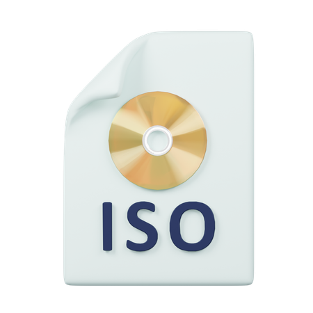 Fichier iso  3D Icon