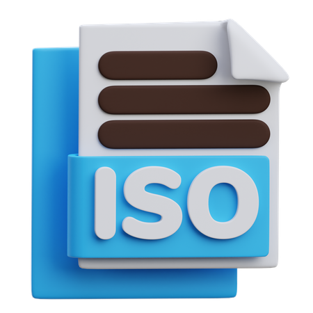 Fichier iso  3D Icon