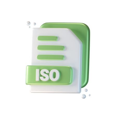 Fichier iso  3D Icon