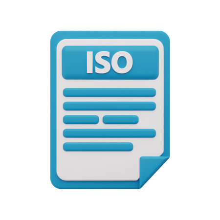 Fichier iso  3D Icon