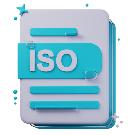 Fichier iso  3D Icon