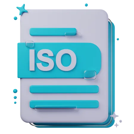 Fichier iso  3D Icon