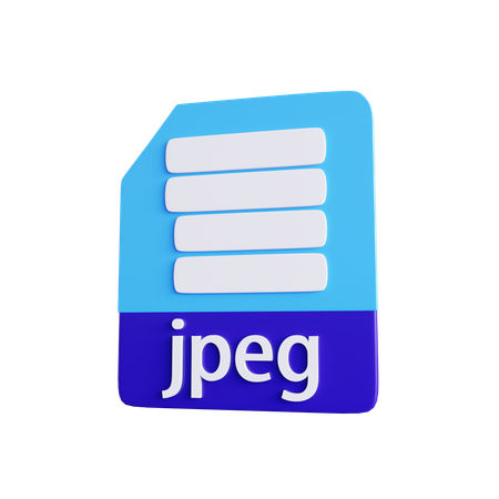 Fichier jpeg  3D Icon