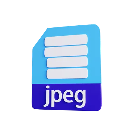 Fichier jpeg  3D Icon