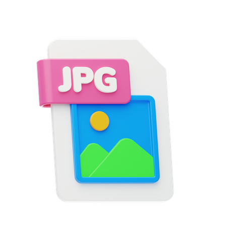 Fichier jpg  3D Icon