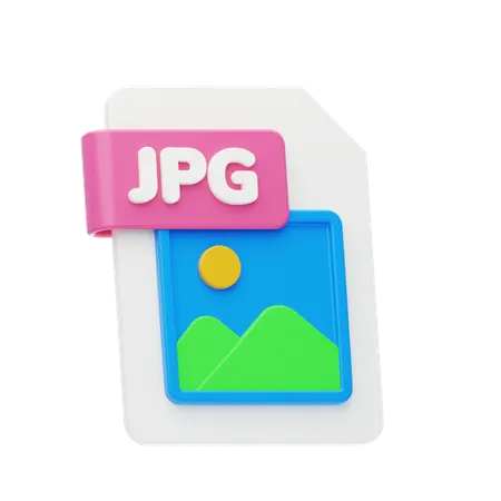Fichier jpg  3D Icon