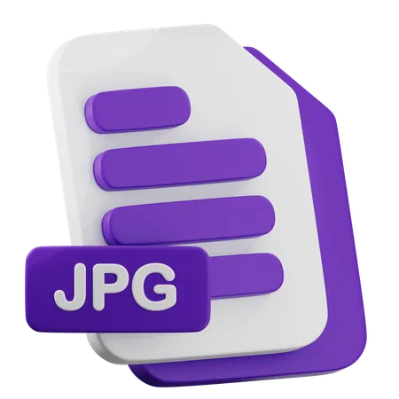 Fichier jpg  3D Icon
