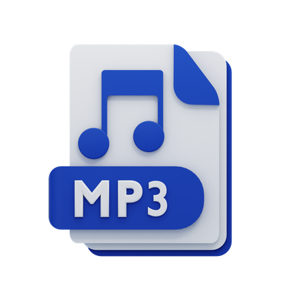 Fichier mp3  3D Icon
