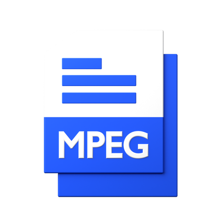 Fichier MPEG  3D Icon